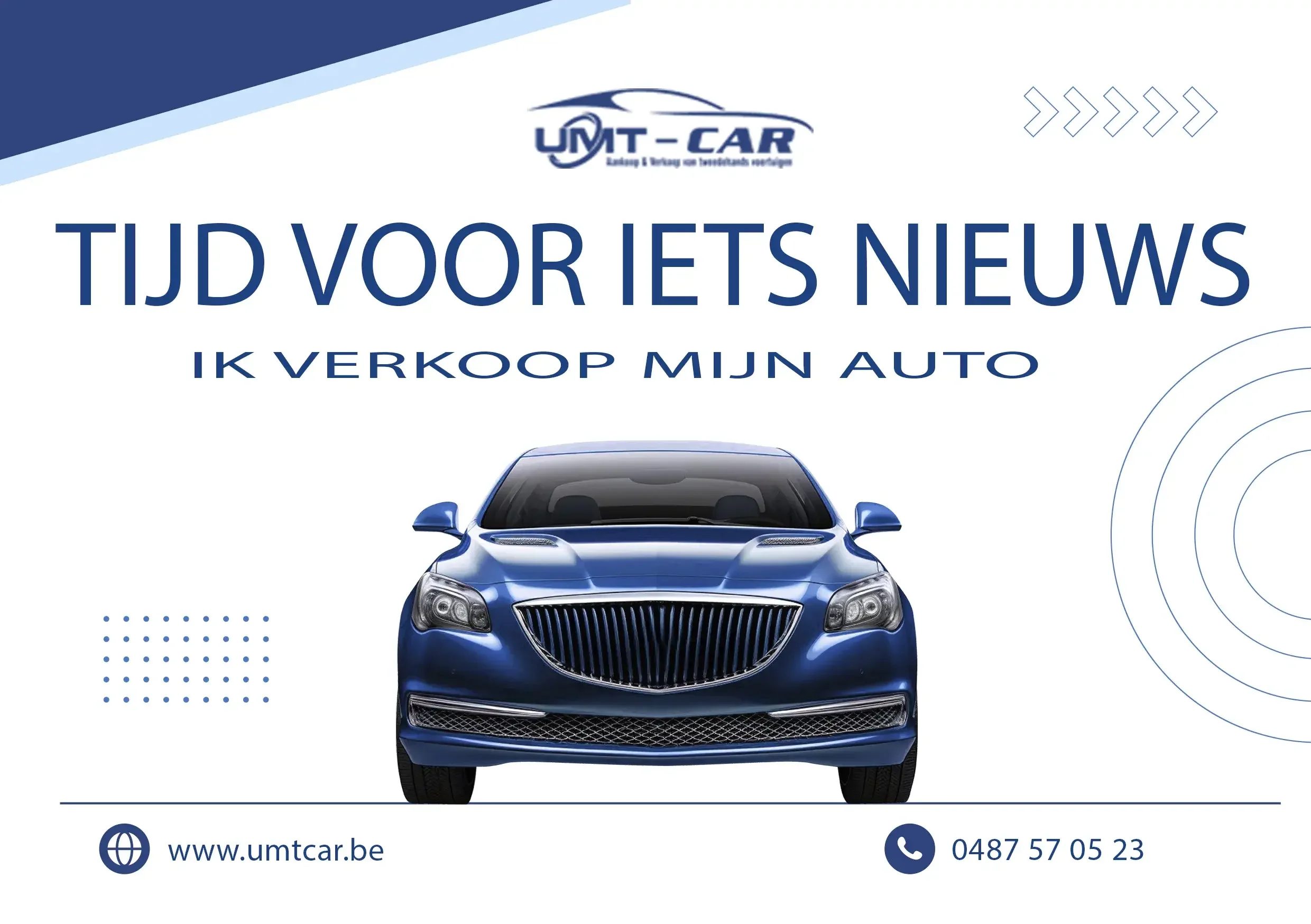 Tijd voor iets nieuws: Ik verkoop mijn auto